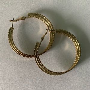 Hoop earrings